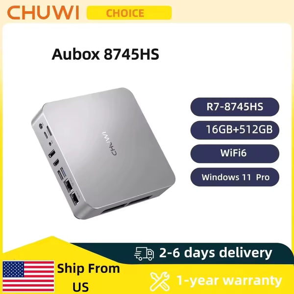 AMD Ryzen 7 Mini PC with Quad Display Support
