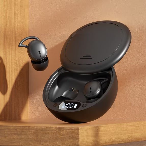 Durable Black True Wireless Bluetooth Earphones