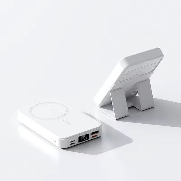 Portable Travel Magnetic Wireless Charger & Power Bank