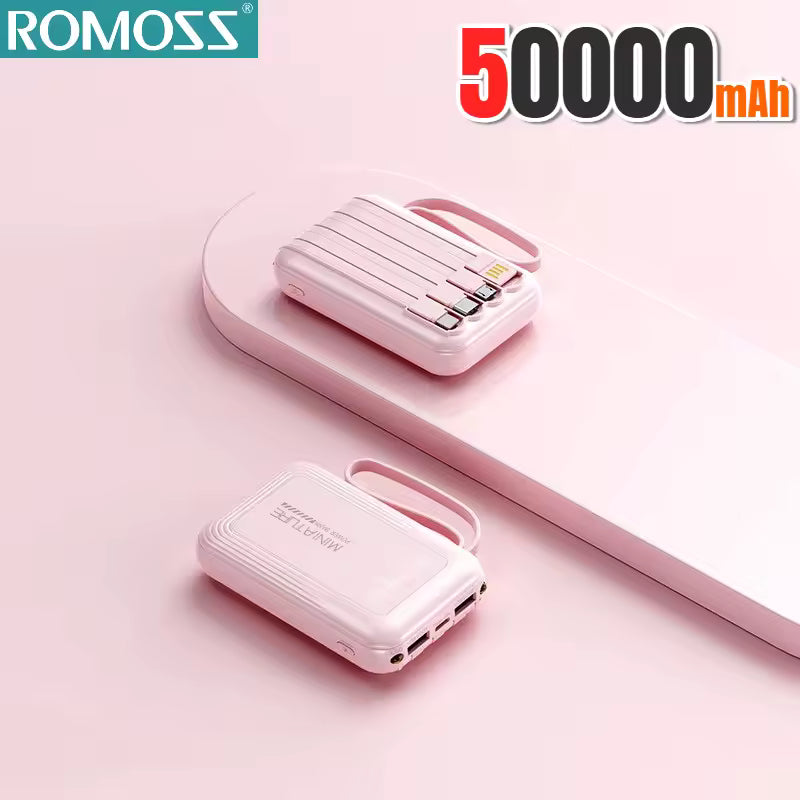 4-in-1 Fast Charging 50000mAh Power Bank