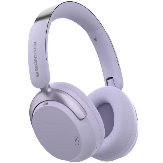 Monster Active Noise-Canceling Over-Ear Wireless Headphones